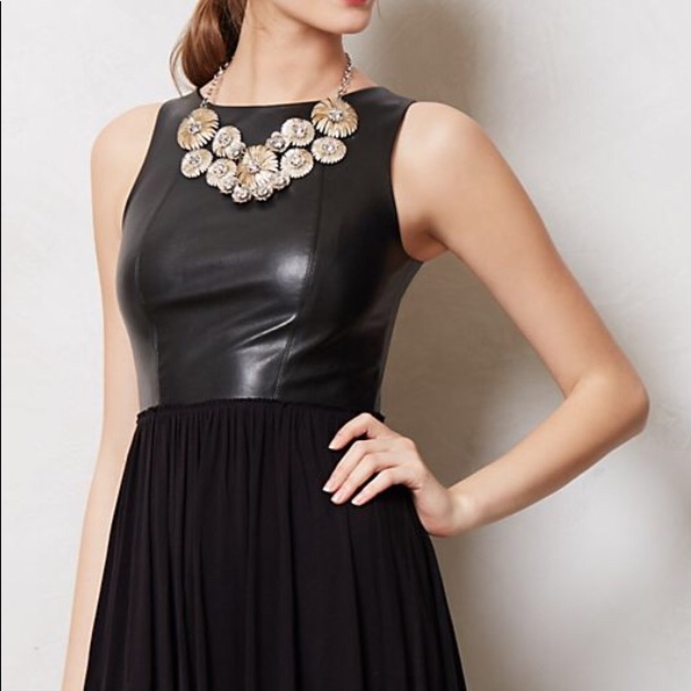 Black Anthropologie dress